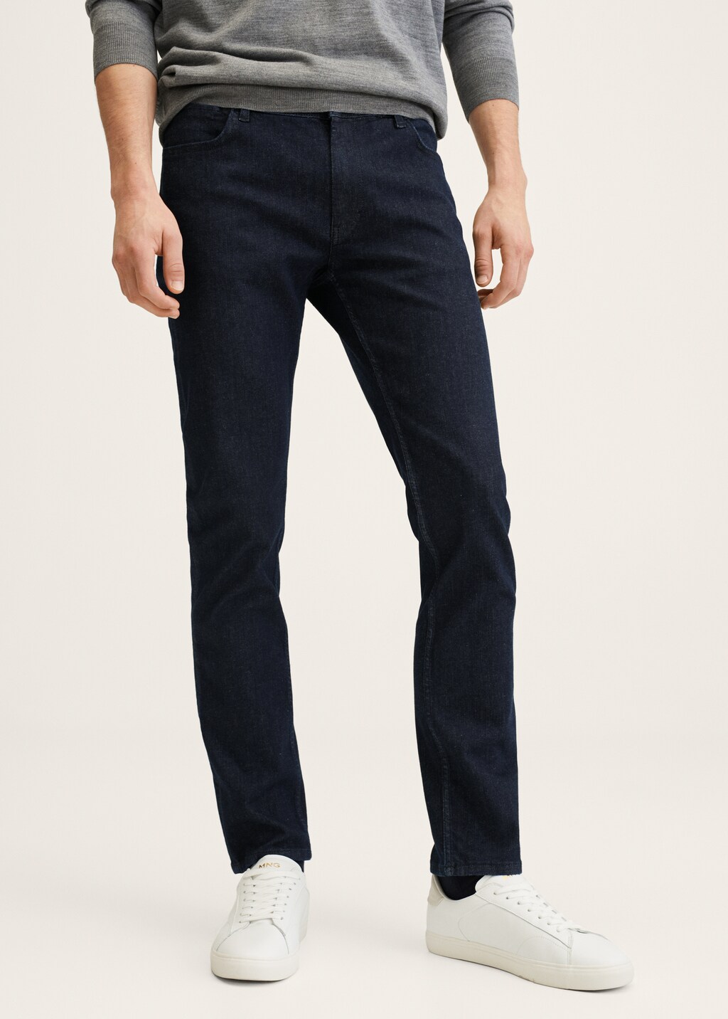 Patrick slim-fit ultra soft-touch jeans - Medium plane