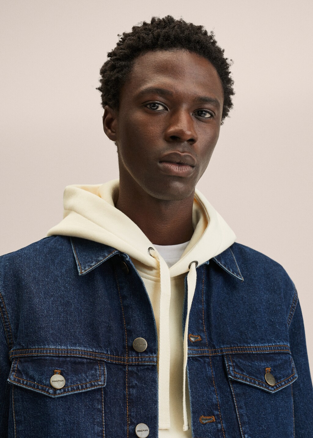 Dark wash denim jacket - Details of the article 1