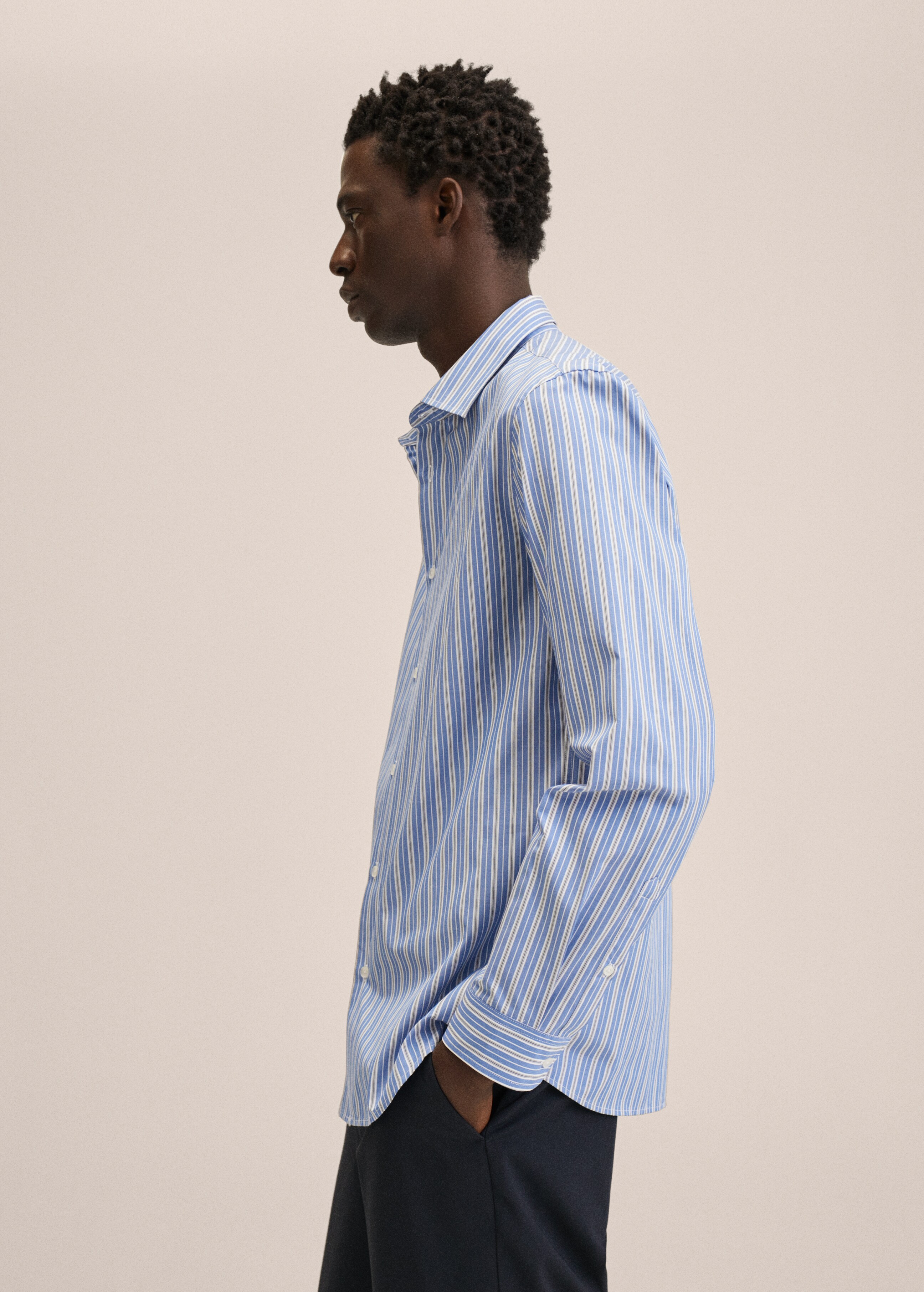 Thermoregulating striped shirt - Details of the article 2