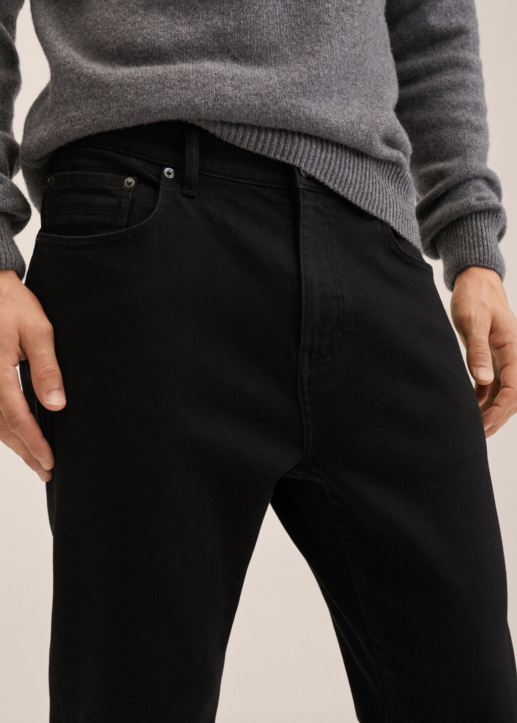 Tom tapered-fit lyocell jeans - Details of the article 1