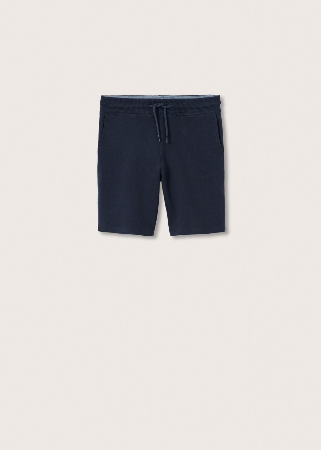 Jogger cotton Bermuda shorts - Article without model