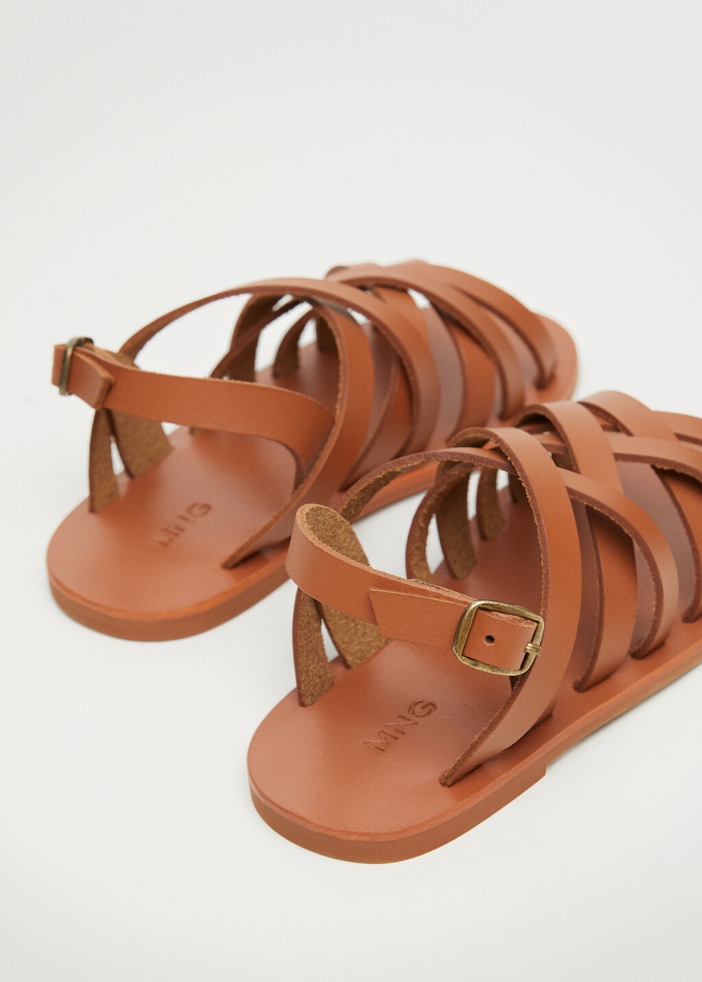 Leather straps sandals - Details of the article 2