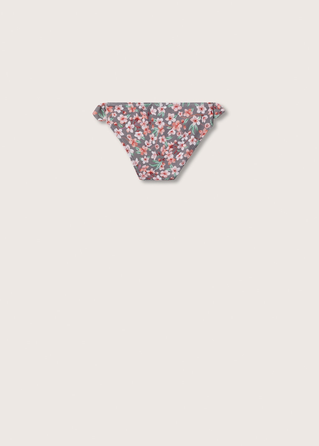 Culotte bikini à fleurs et volant - Verso de l’article