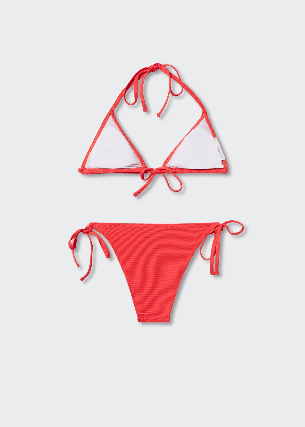 Triangle bikini - Reverse of the article