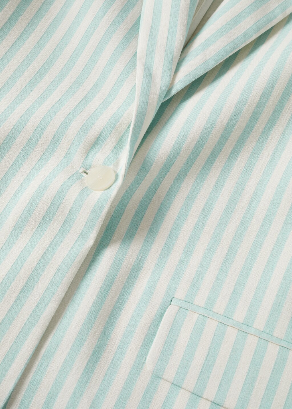 Striped suit blazer - Details of the article 8