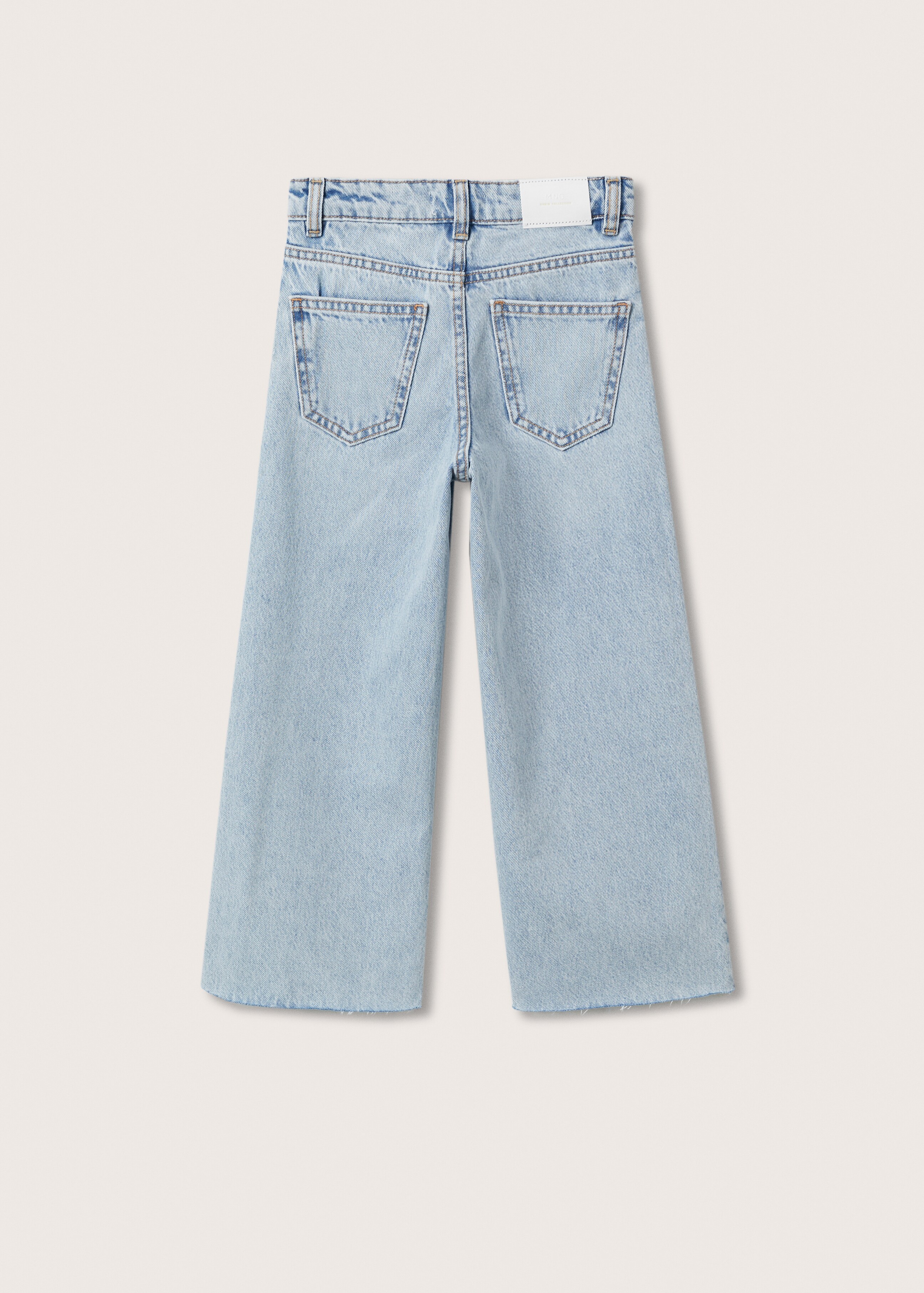 Jeans culotte - Reverso del artículo