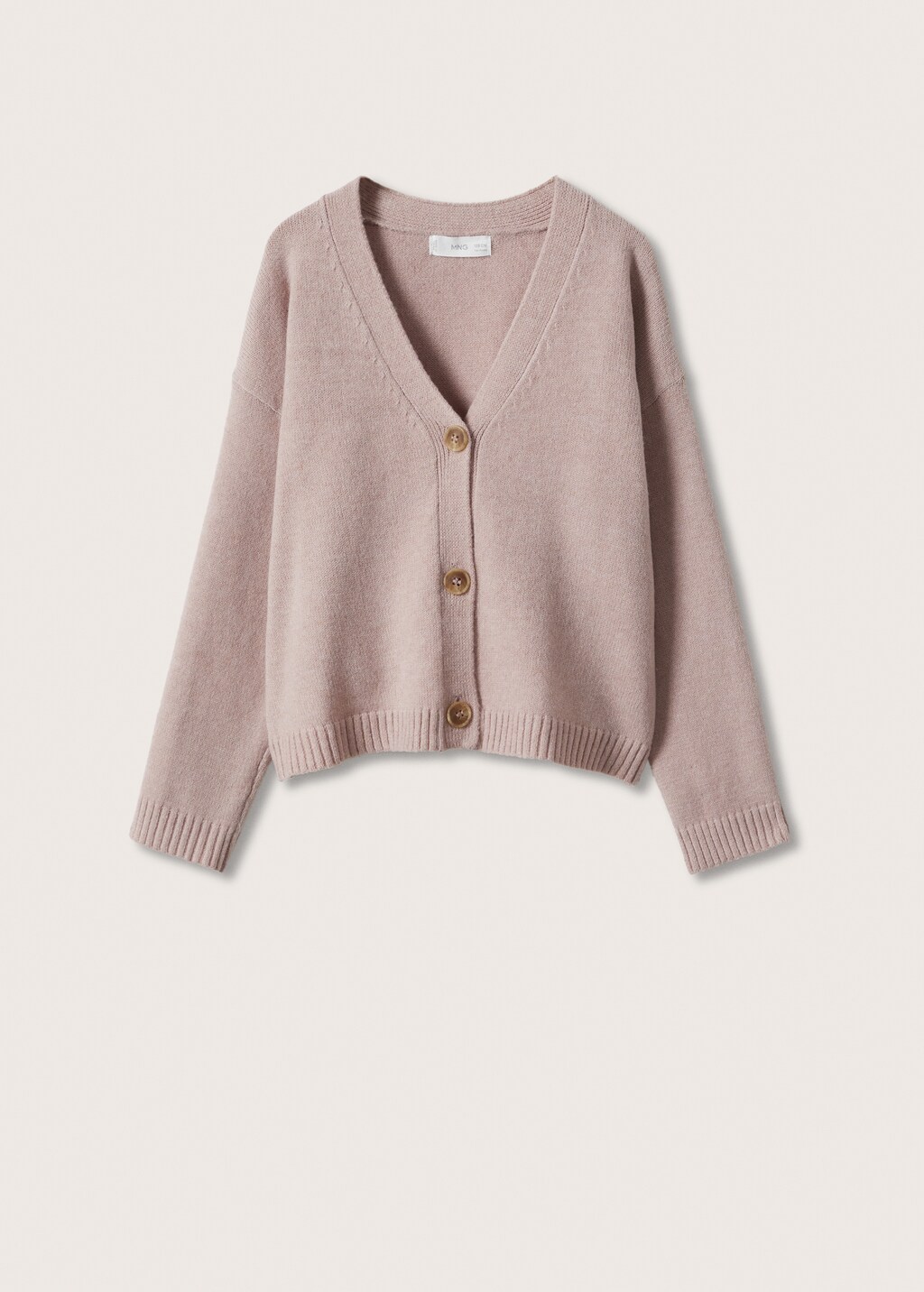 Button knit cardigan - Article without model