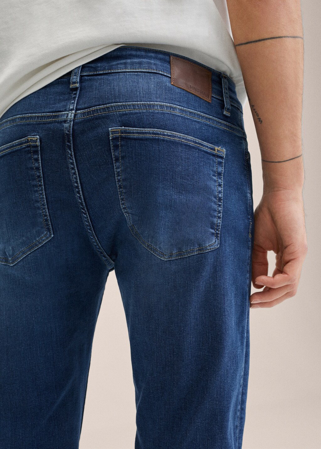 Patrick slim-fit ultra soft-touch jeans - Details of the article 2