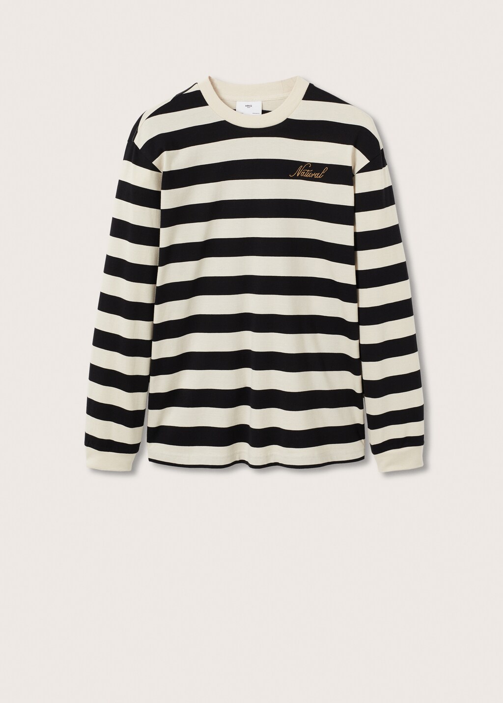 Striped long sleeves t-shirt - Article without model