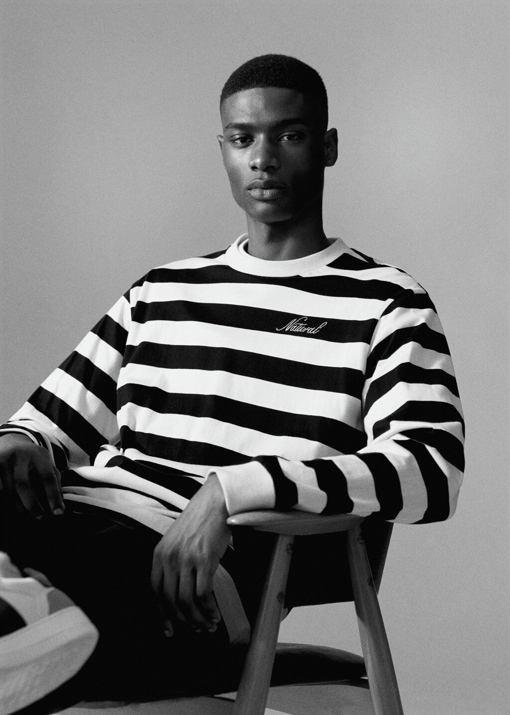 Striped long sleeves t-shirt - Details of the article 5