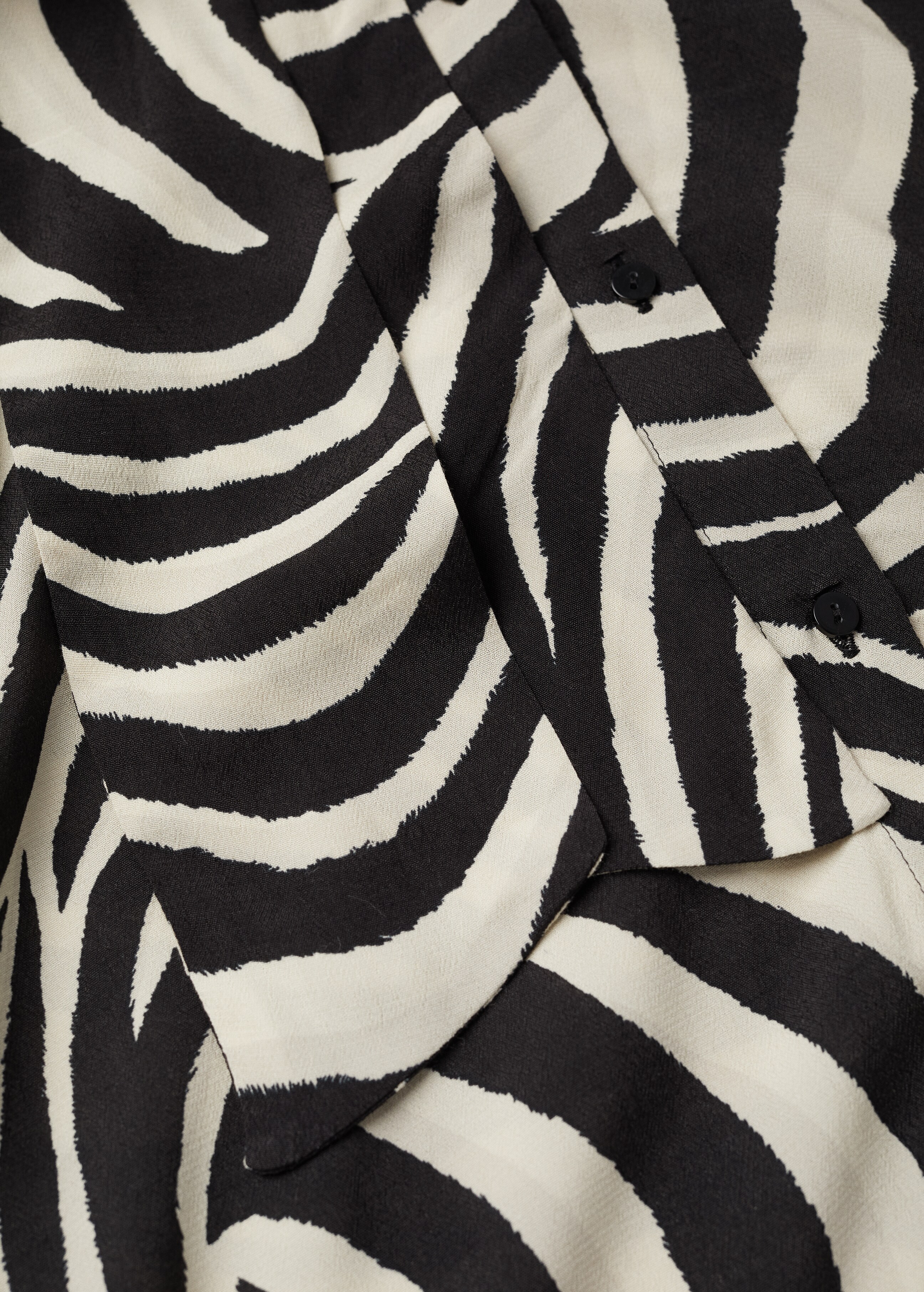Hemd mit Zebra-Print - Detail des Artikels 8