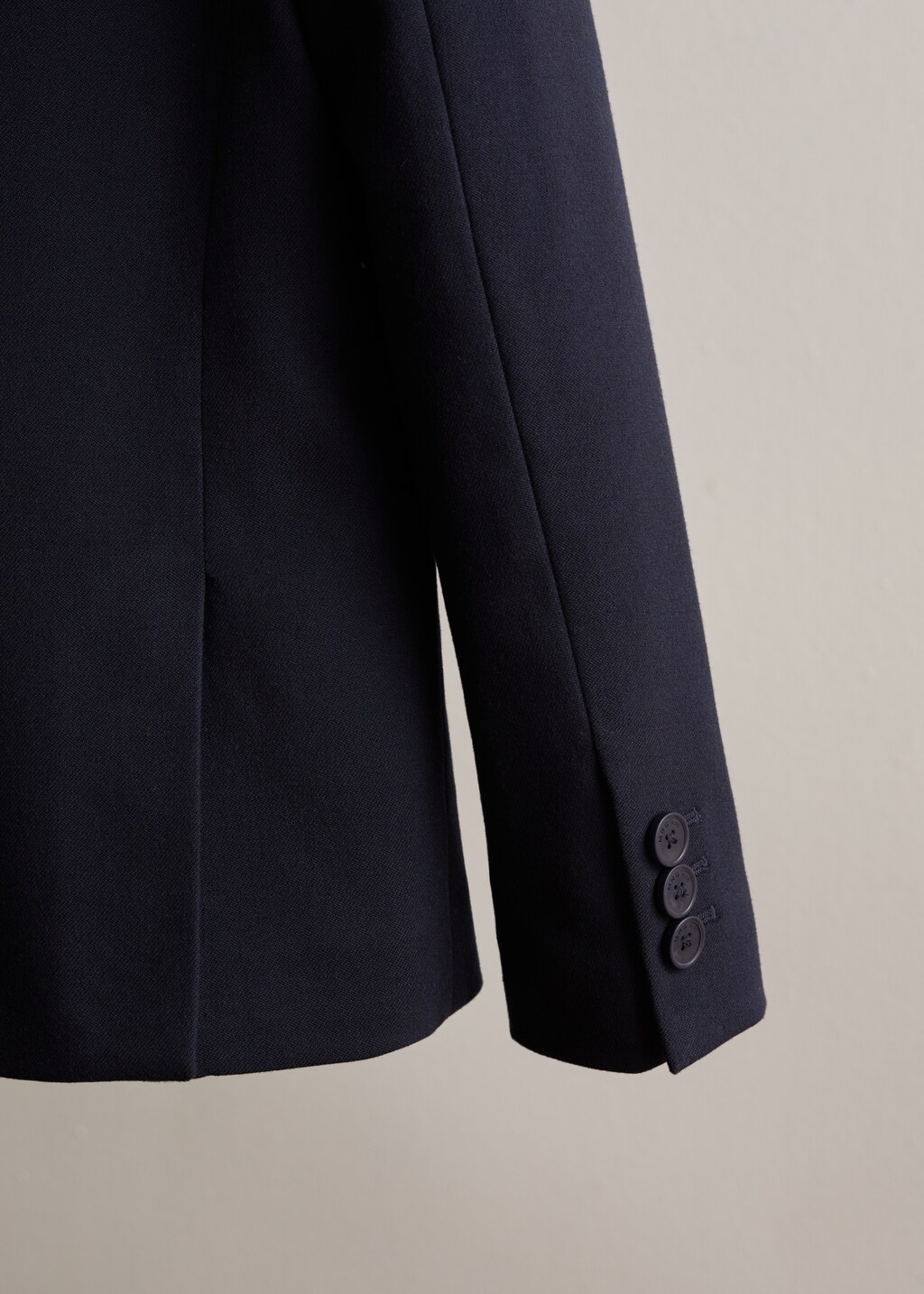 Slim-fit suit jacket - Details of the article 1