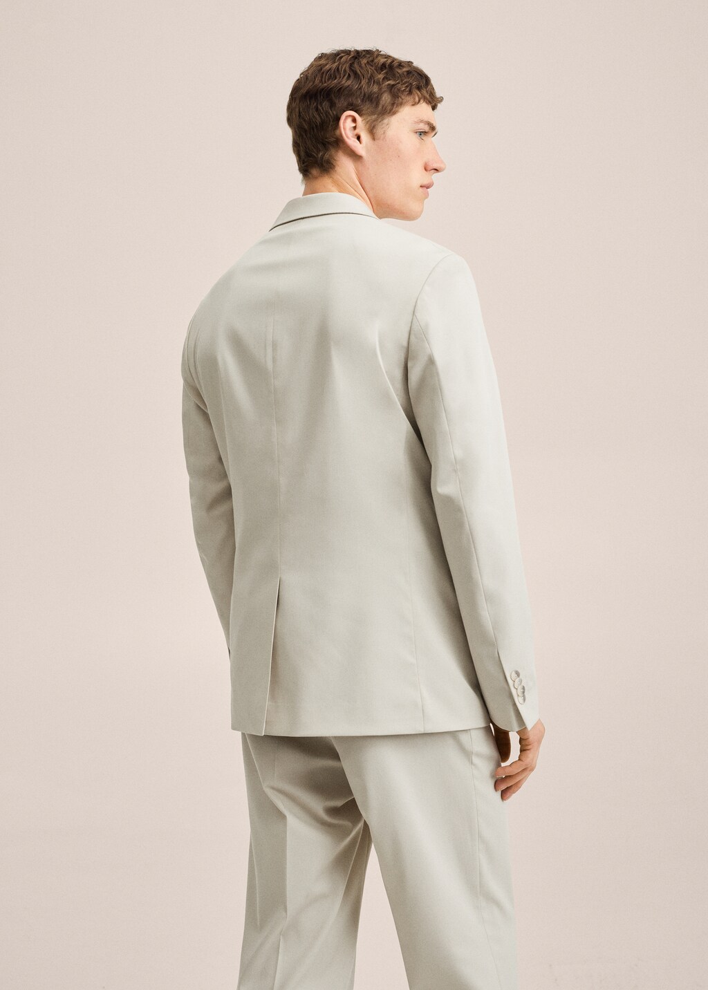 Oversized suit blazer - Reverse of the article