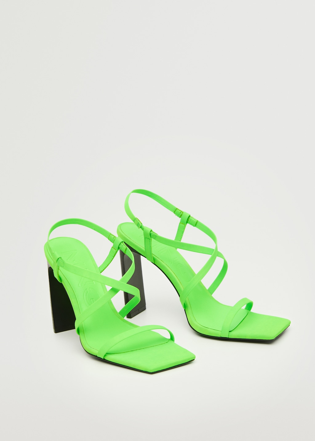 Heel strips sandals - Woman | MANGO OUTLET USA