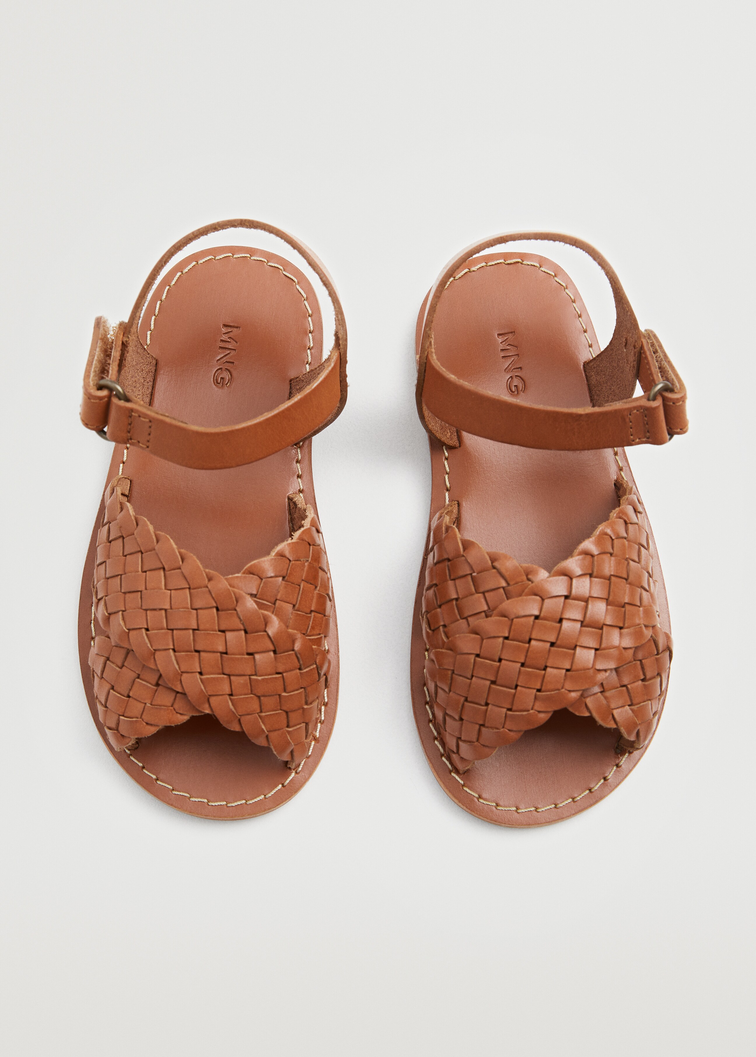 Leather braided sandals - Details of the article 3