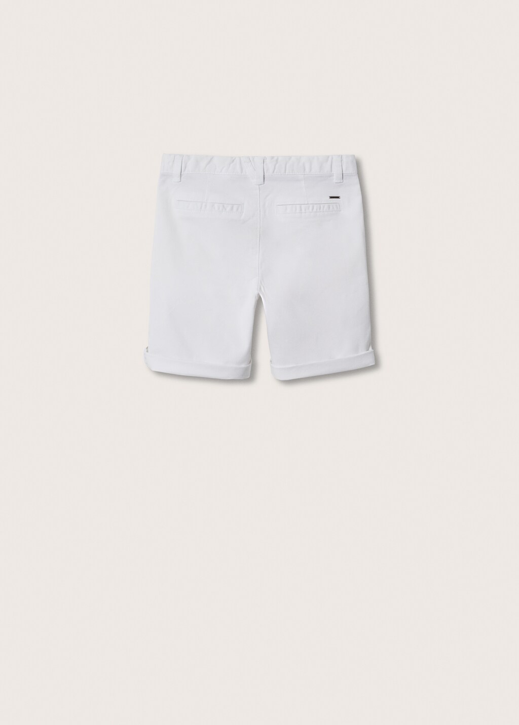 Cotton Bermuda shorts - Reverse of the article