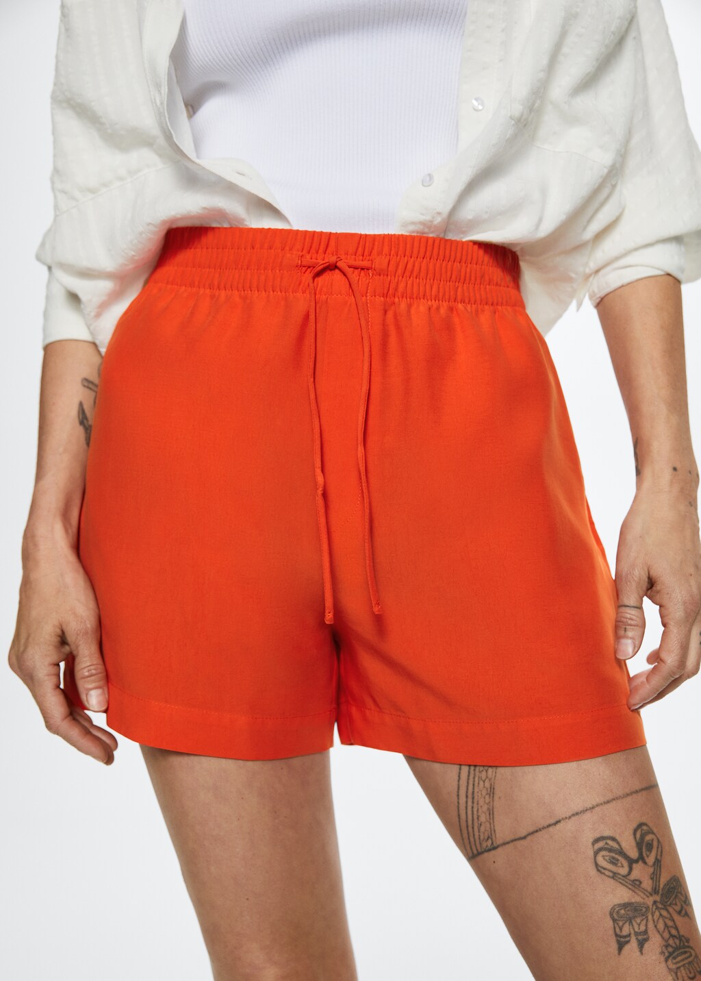 Lyocell shorts - Details of the article 2