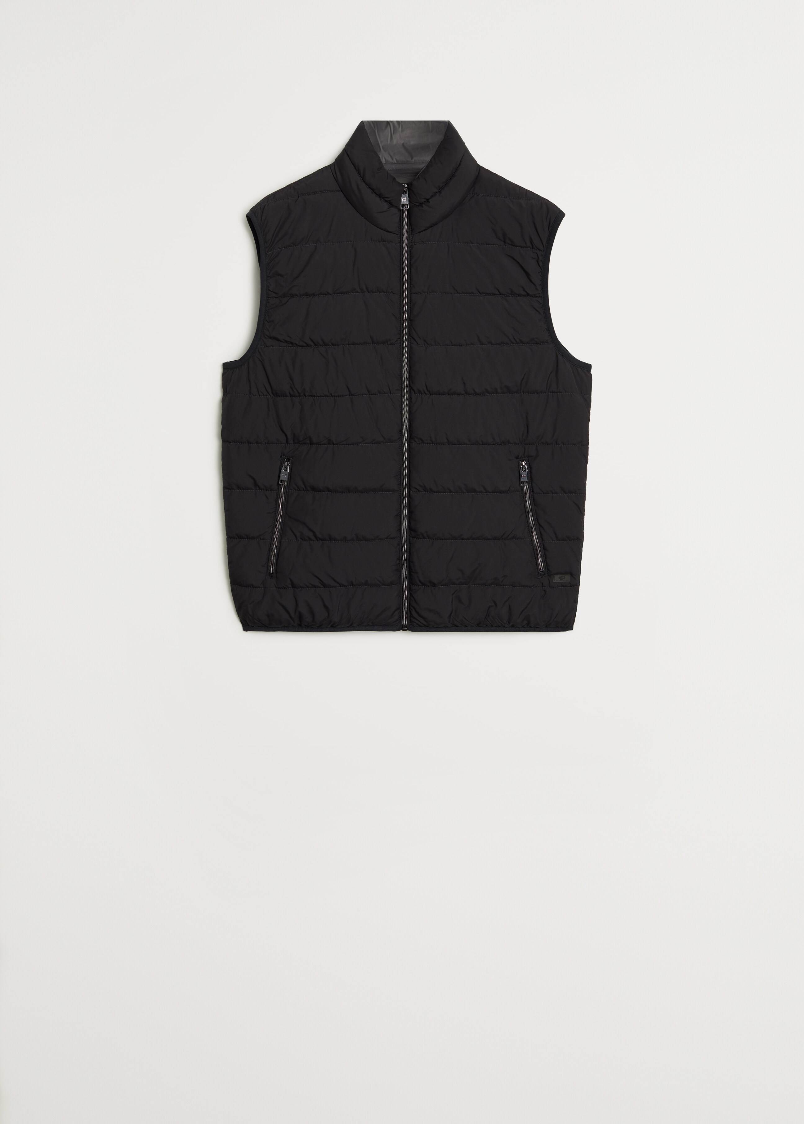 Water-repellent quilted gilet - Article without model
