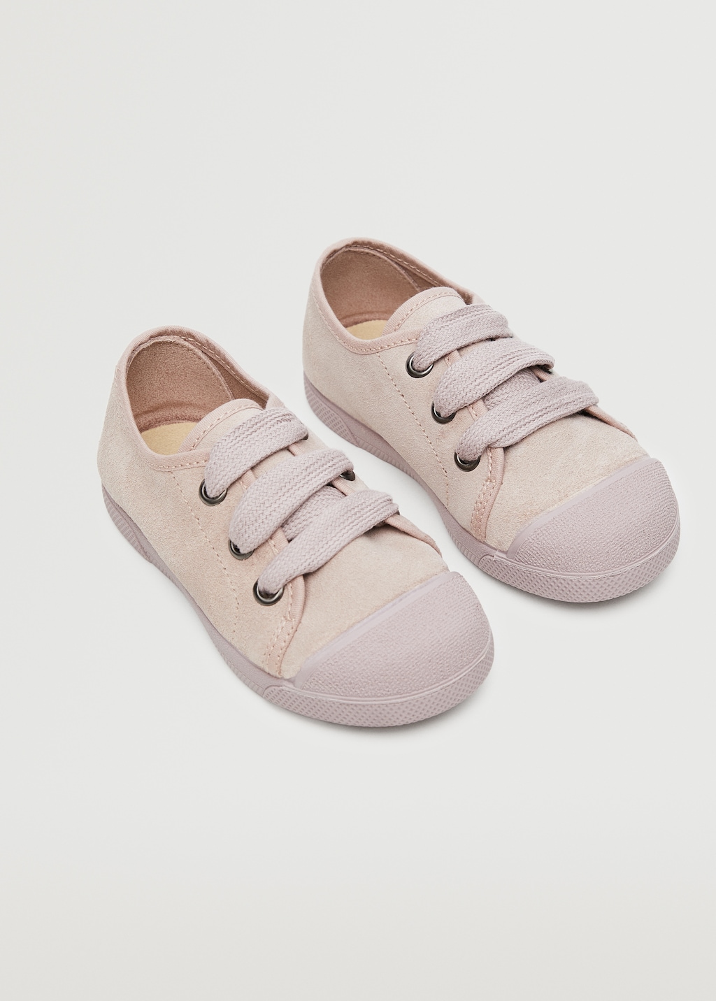 Lace-up leather sneakers - Medium plane