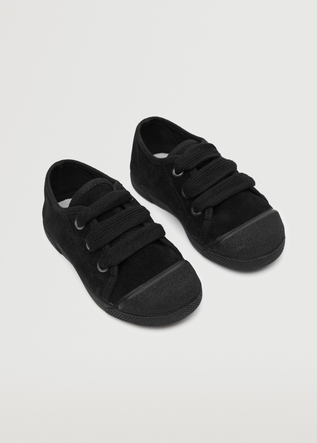 Lace-up leather sneakers - Medium plane