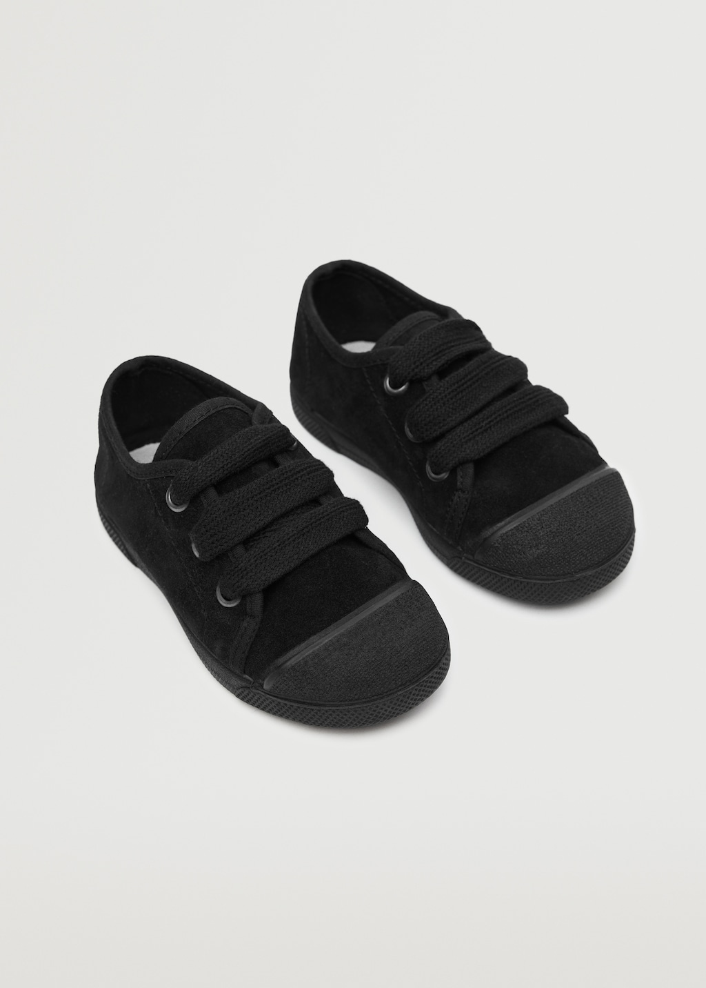 Lace-up leather sneakers - Medium plane