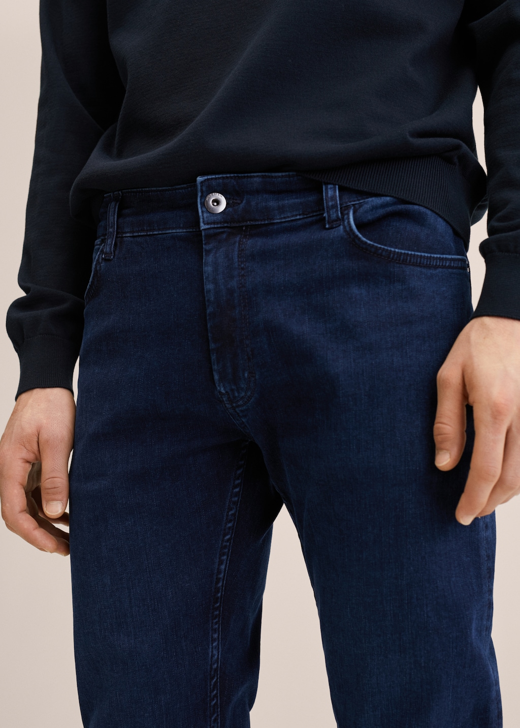 Patrick slim-fit ultra soft-touch jeans - Details of the article 1