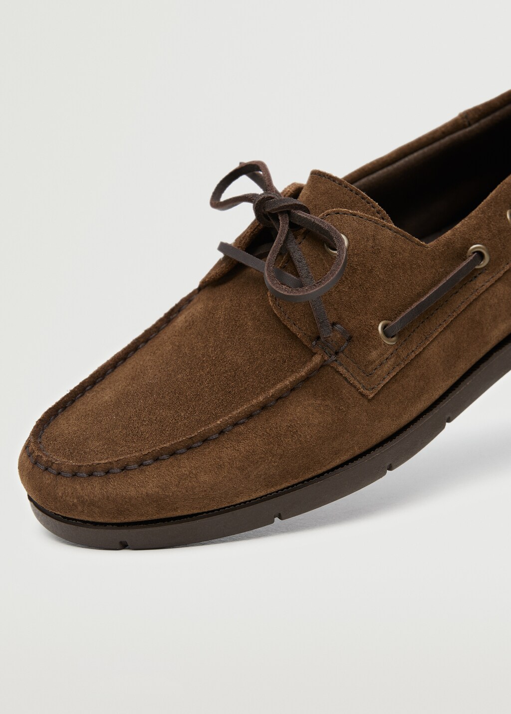 Leather boat shoes - Details of the article 3