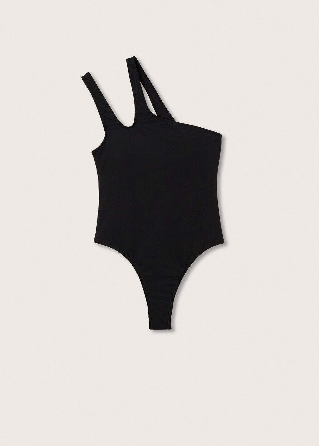 Asymmetrical swimsuit with wide straps - Article without model