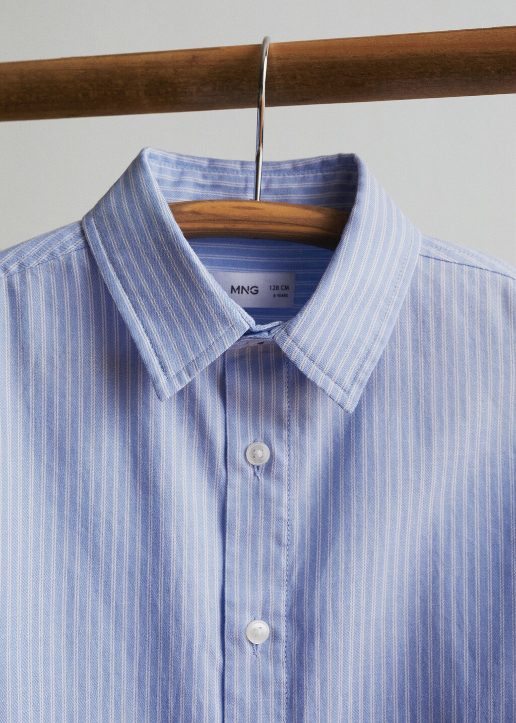 Striped cotton shirt - Medium plane