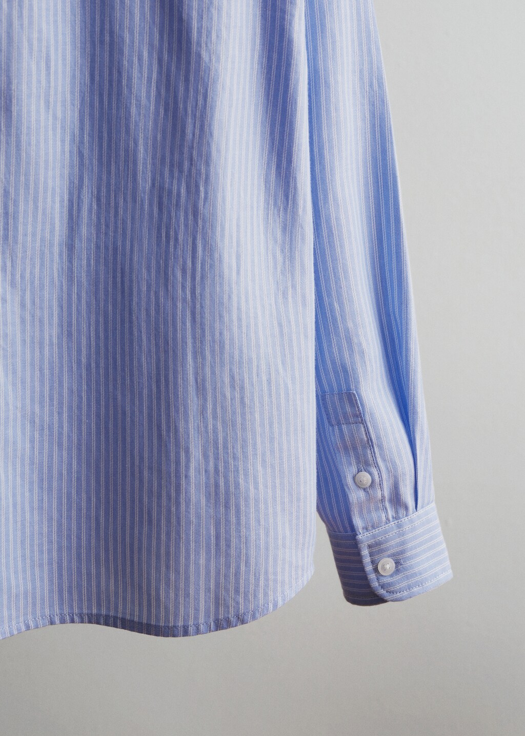 Striped cotton shirt - Details of the article 1