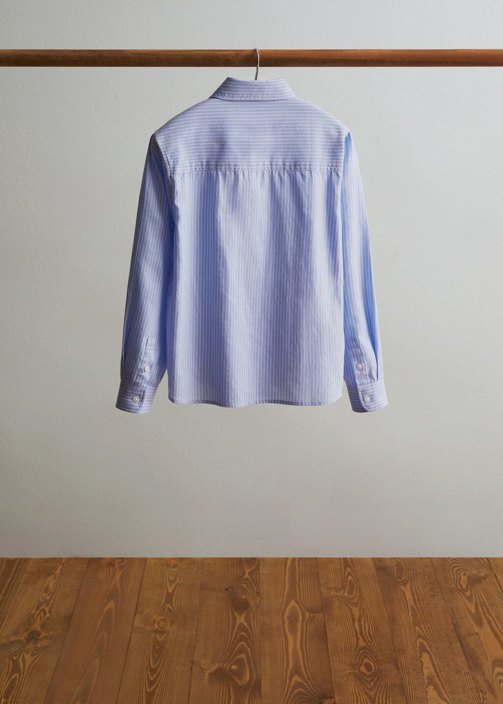 Striped cotton shirt - Details of the article 2