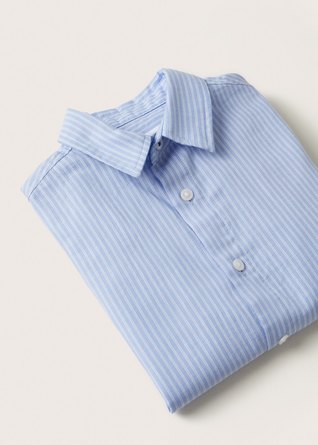 Striped cotton shirt - Details of the article 8