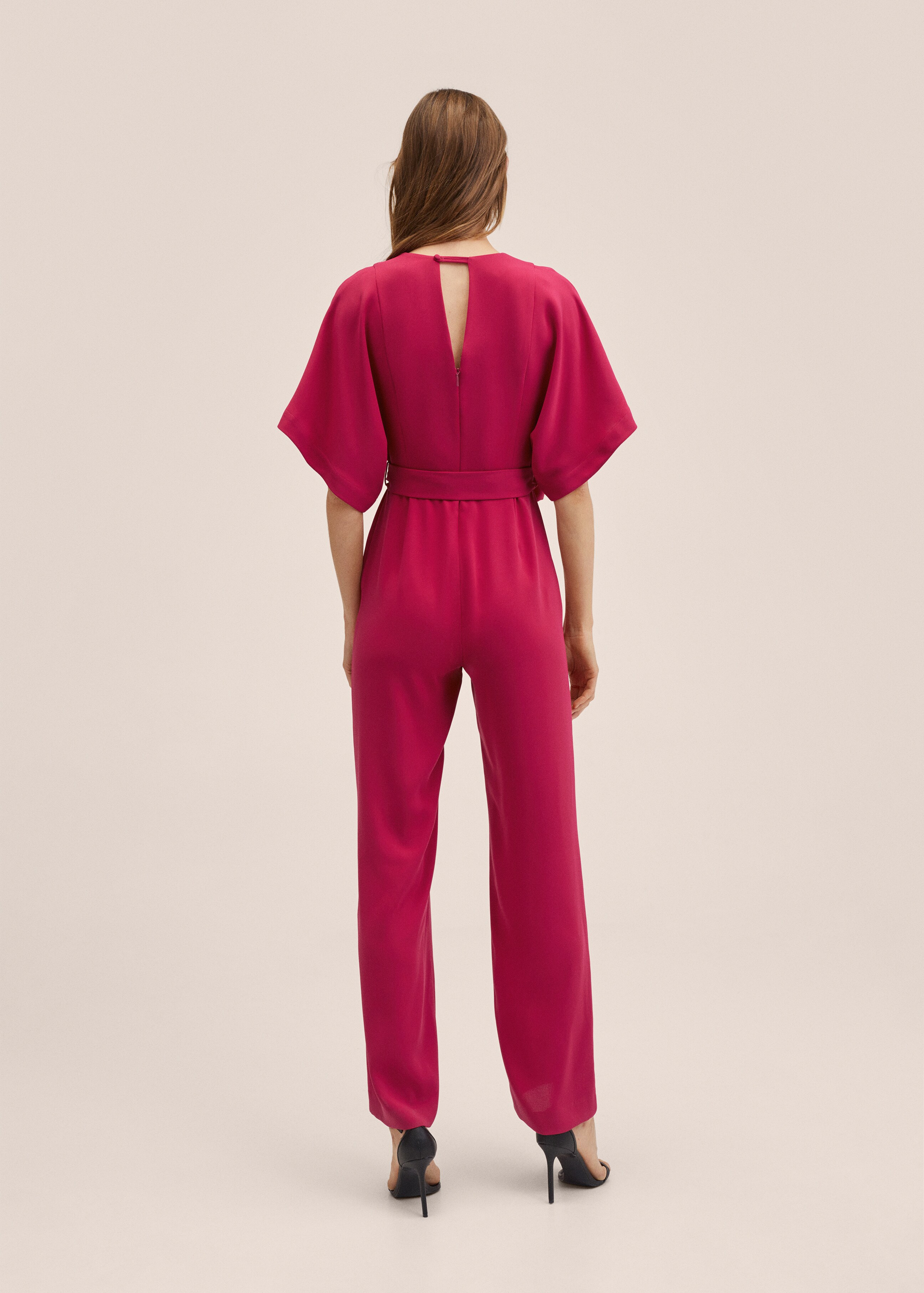 Belt long jumpsuit - Reverse of the article