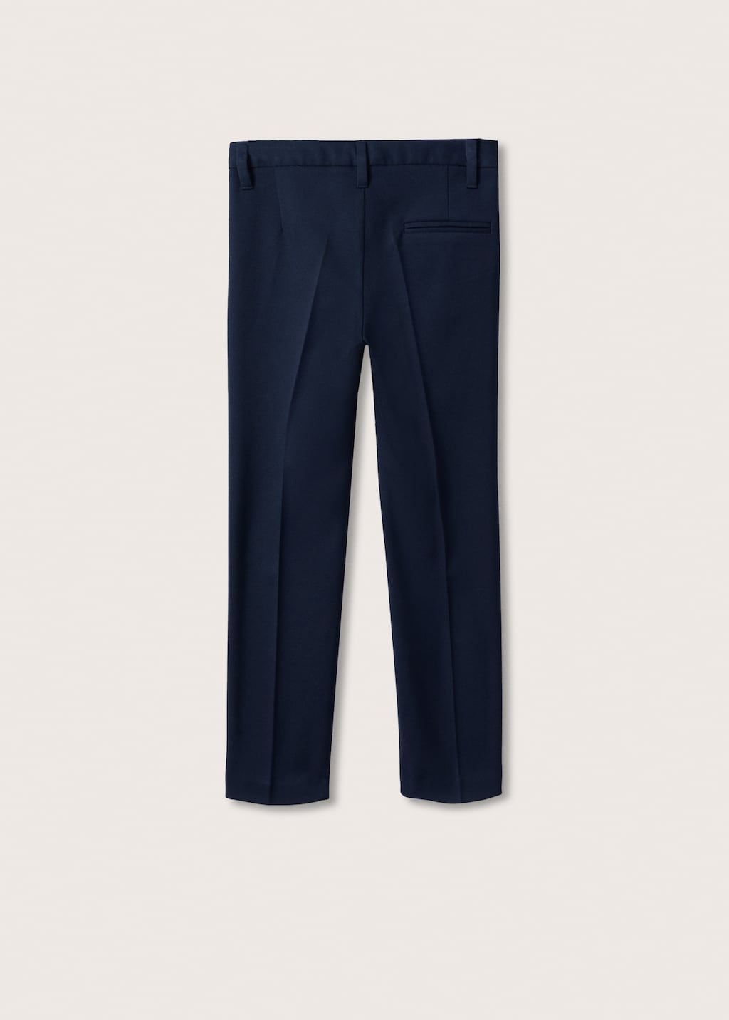 Regular fit suit trousers - Reverse of the article