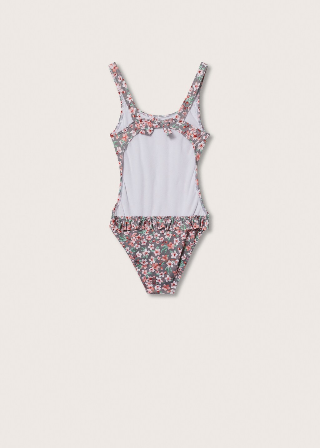 Floral print swimsuit - Reverse of the article