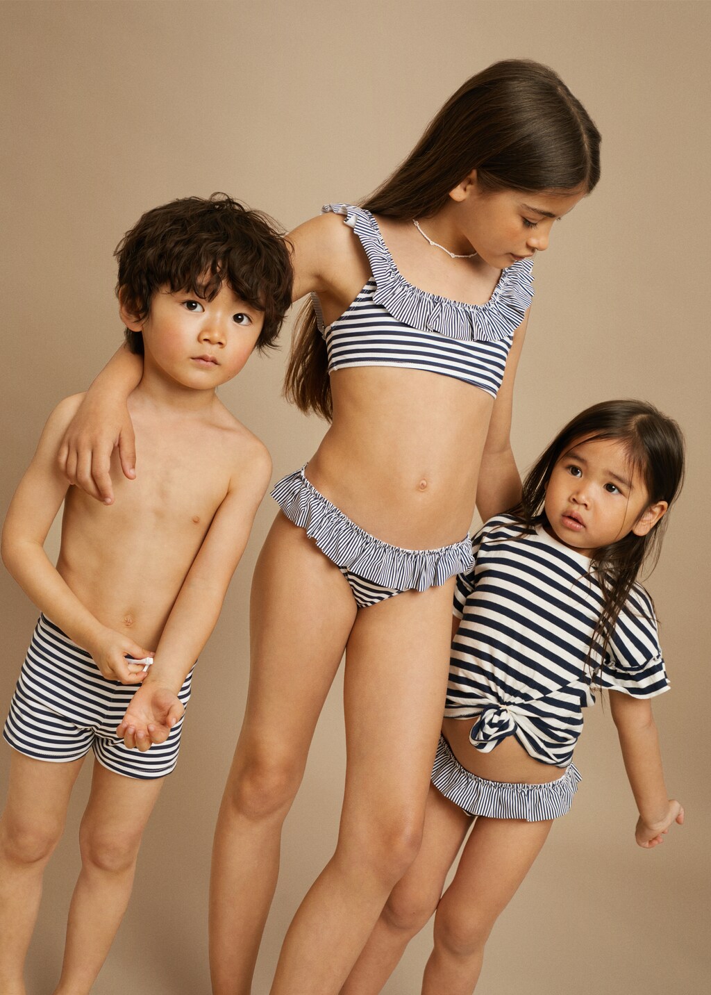 Ruffle striped bikini - Details of the article 4