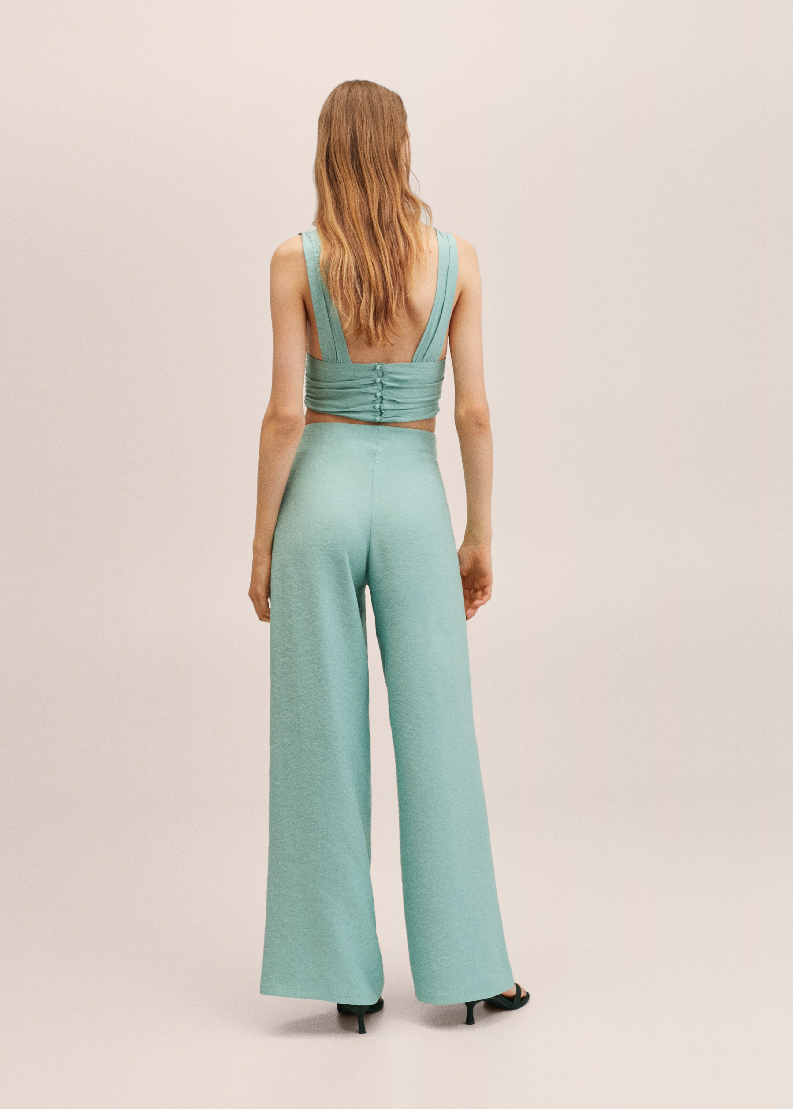 Modal palazzo pants - Reverse of the article