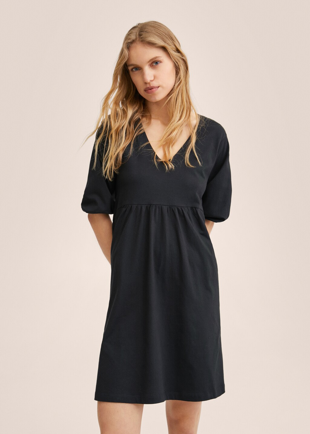 Robe oversize coton - Plan moyen