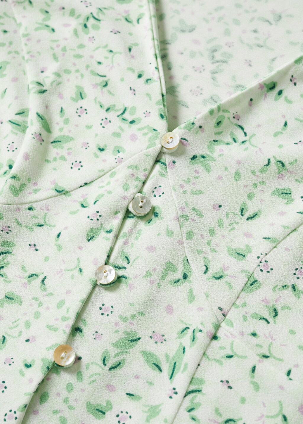 Flower print dress - Details of the article 8