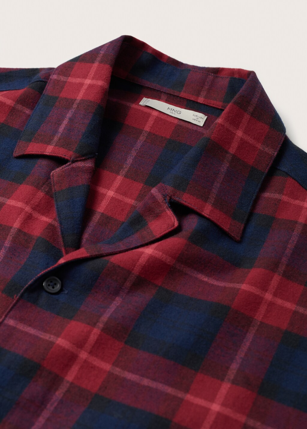 Chemise pyjama carreaux flanelle - Détail de l'article 8