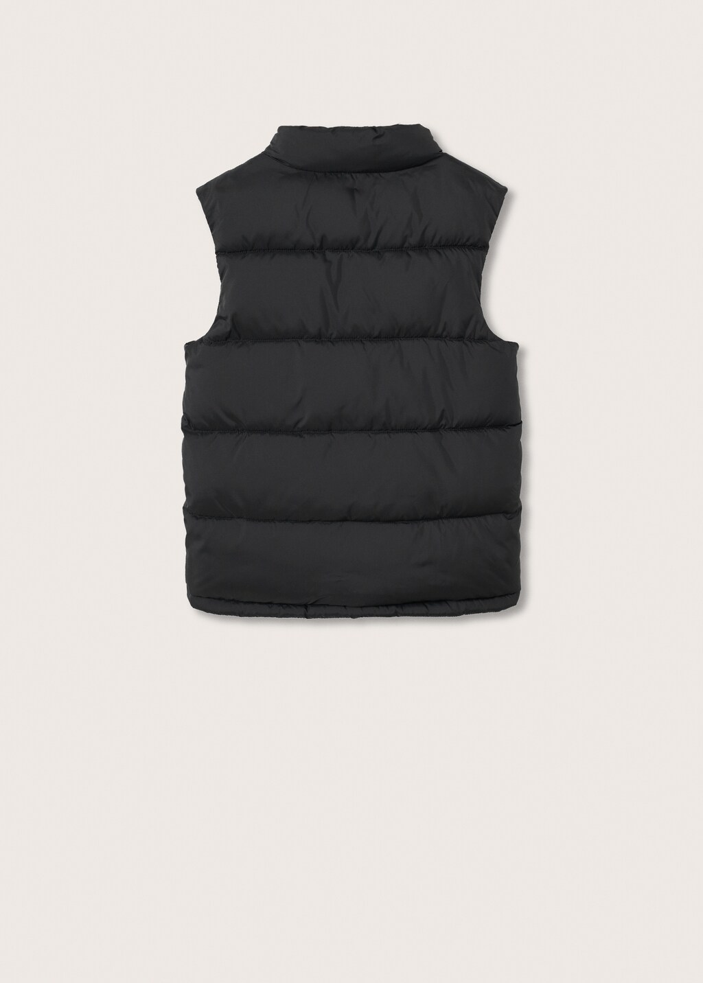 Quilted gilet - Reverse of the article