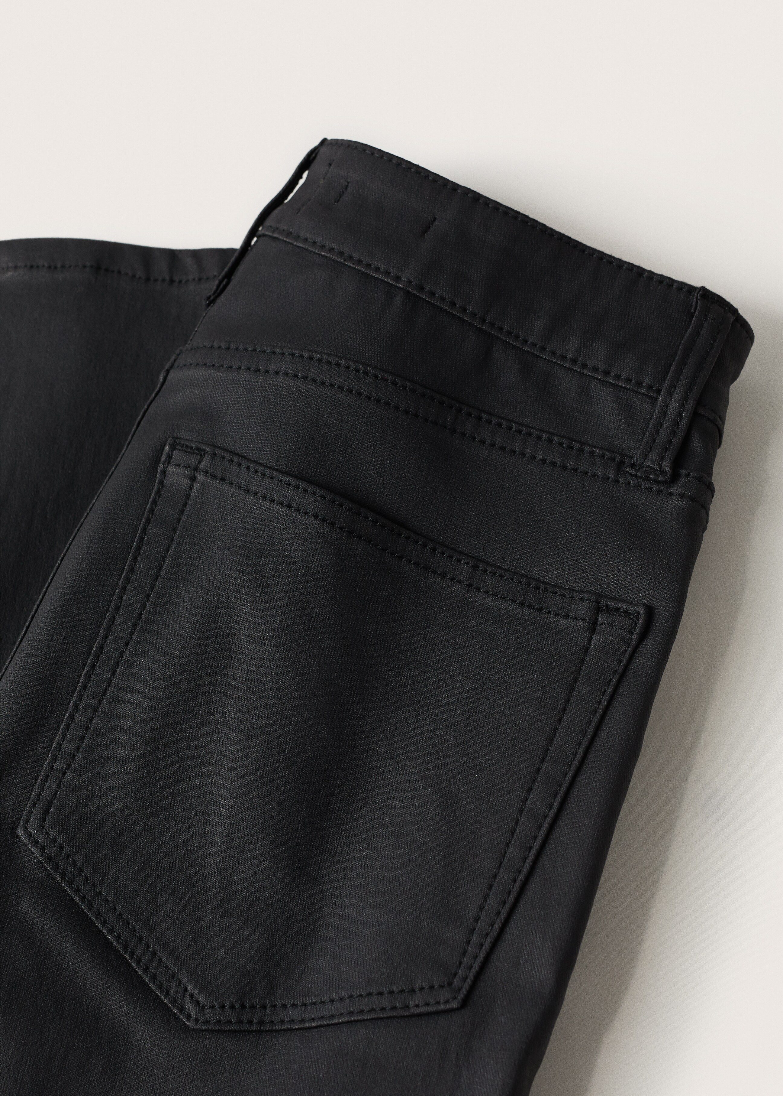 Skinny coated jeans - Details of the article 8