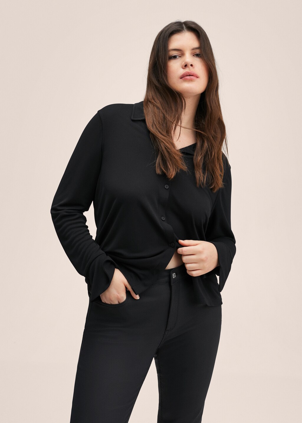 Gewachste Skinny-Jeans Push-Up - Detail des Artikels 5