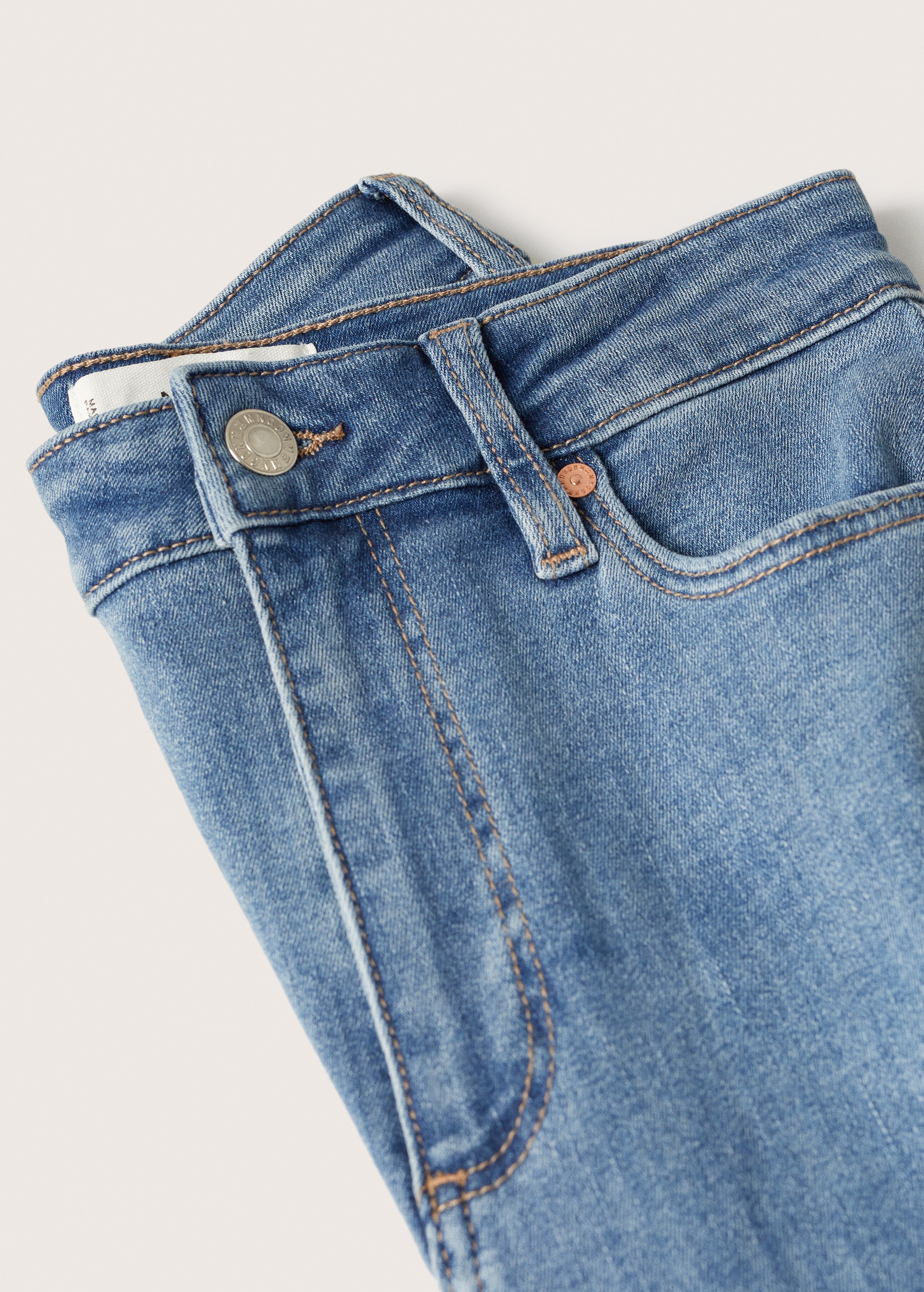 Jeans skinny tiro alto  - Detalle del artículo 8