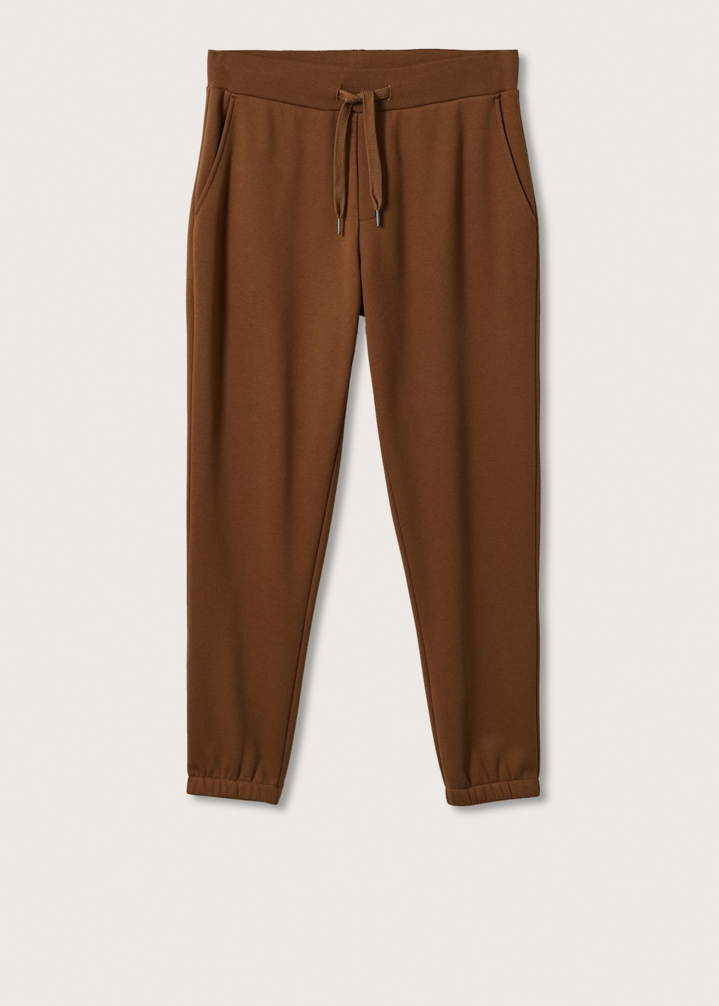 Cotton jogger-style trousers - Article without model