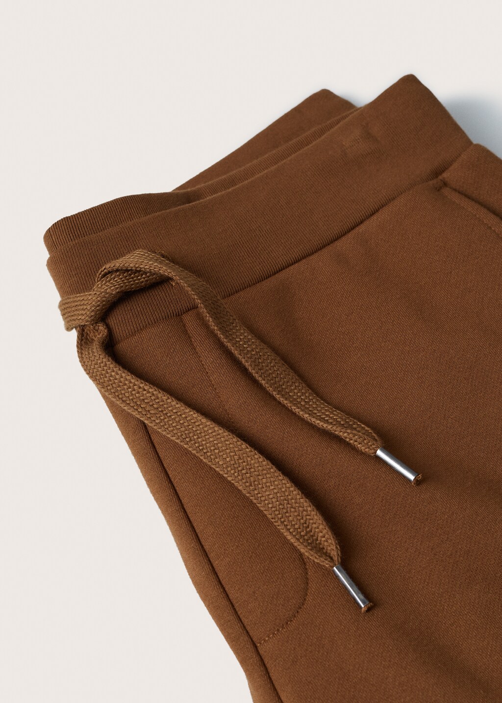 Cotton jogger-style trousers - Details of the article 8