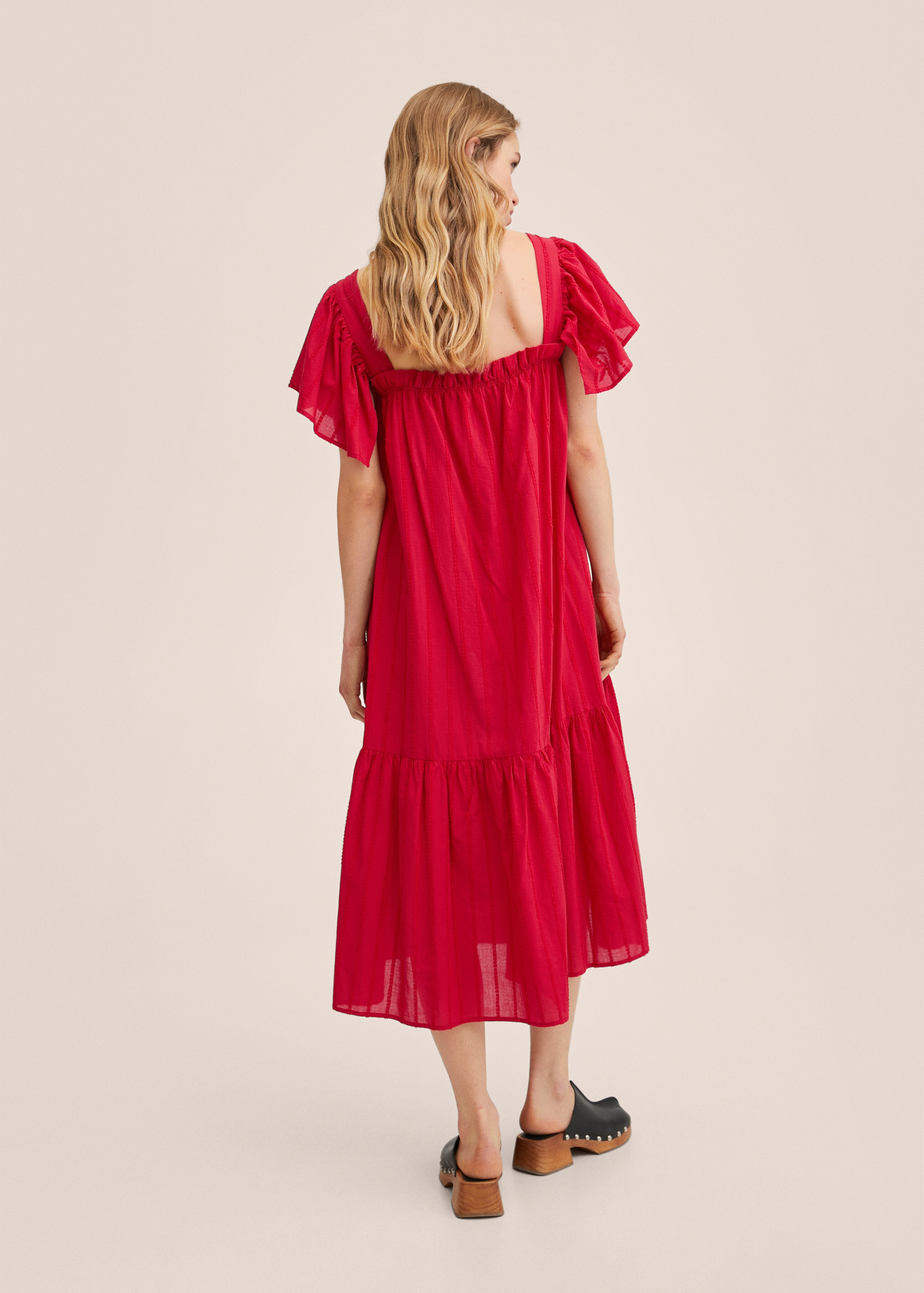100% cotton dress - Reverse of the article