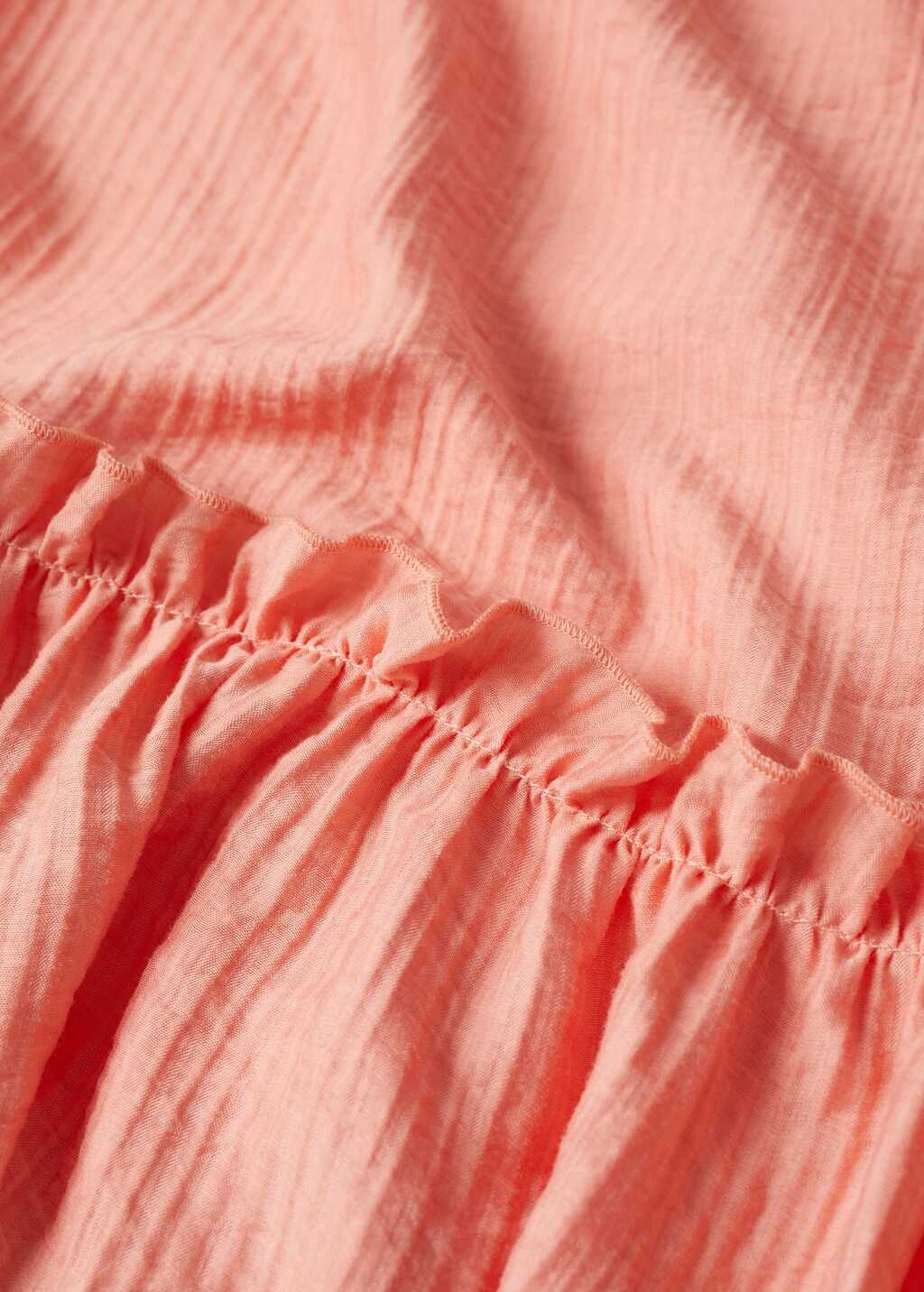 Lyocell ruffle dress - Details of the article 8