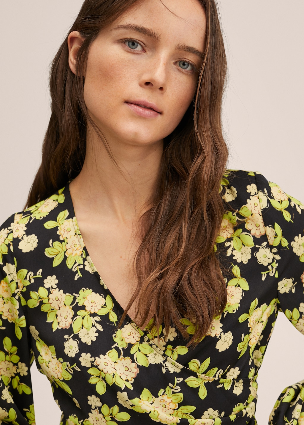 Floral print blouse - Details of the article 1