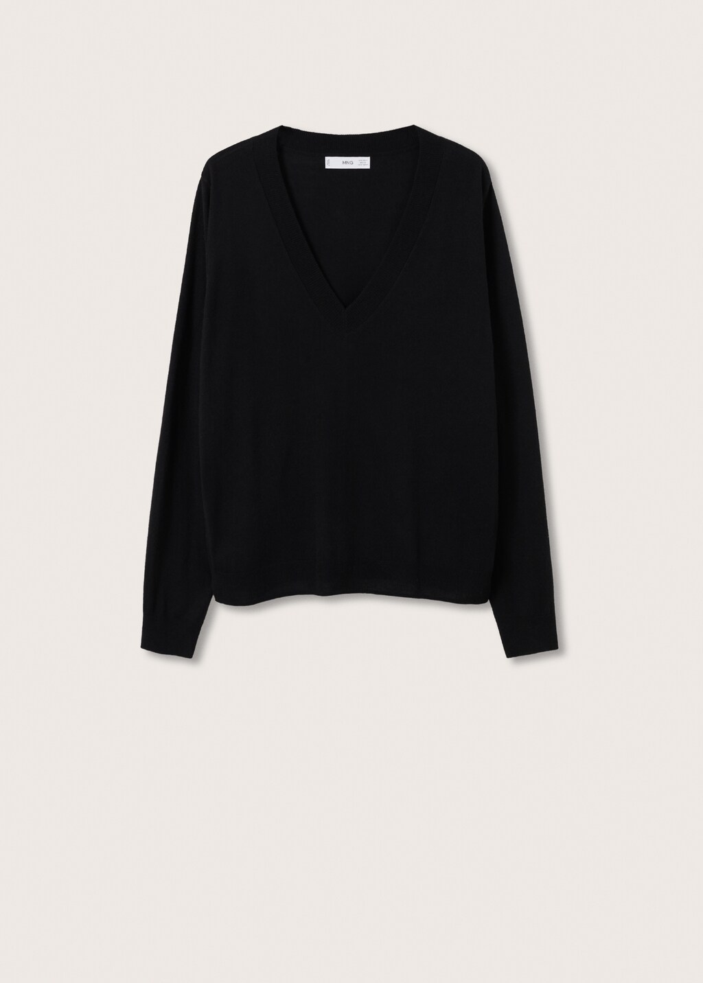 V-neck knit sweater - Women | MANGO OUTLET USA